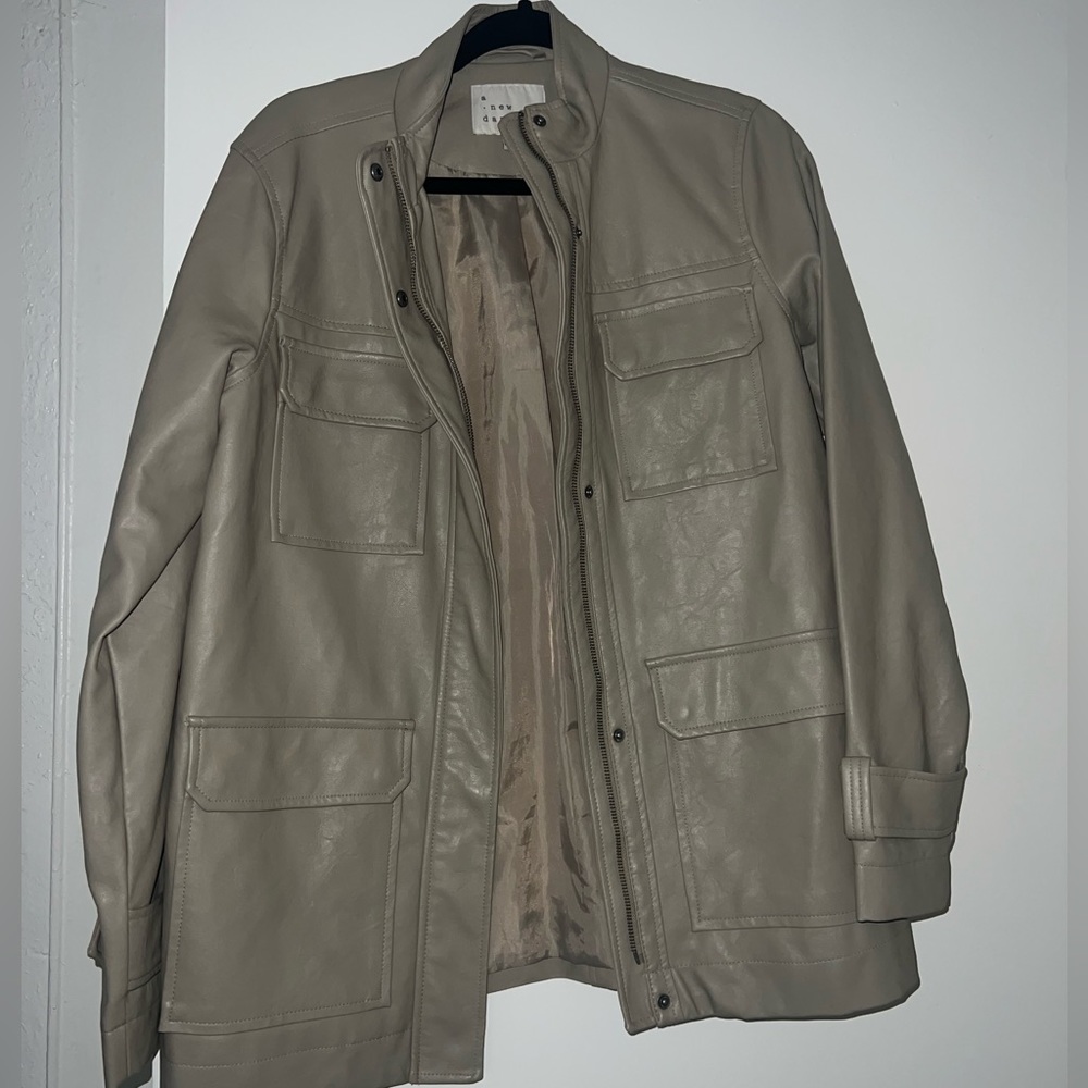 A New Day Leather Jacket